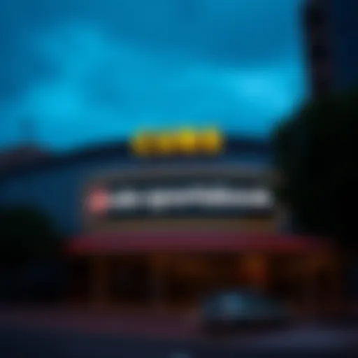 Modern Architecture of Cubs Sportsbook Cubs Sportsbook exterior view showcasing its modern architecture