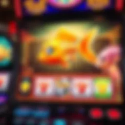 Vibrant display of Goldfish 2 slot machine interface