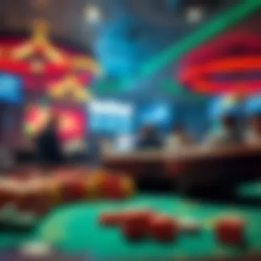 Illustration of responsible gambling practices