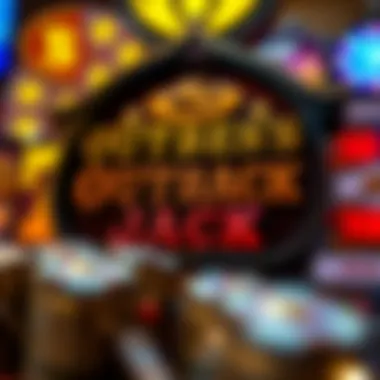 Detailed symbols and theme elements of the Outback Jack game