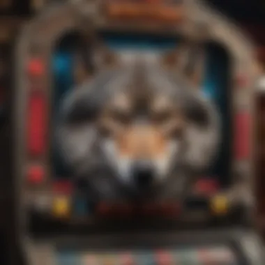 A captivating view of the Wild Wolf Slot Machine interface showcasing vibrant graphics.