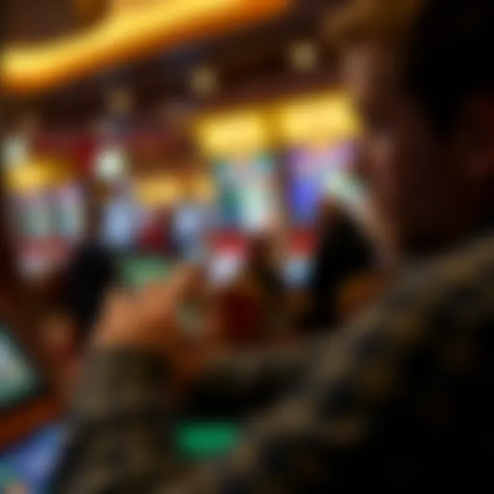 Navigating the TVG Mobile App A user navigating through the TVG mobile app for betting