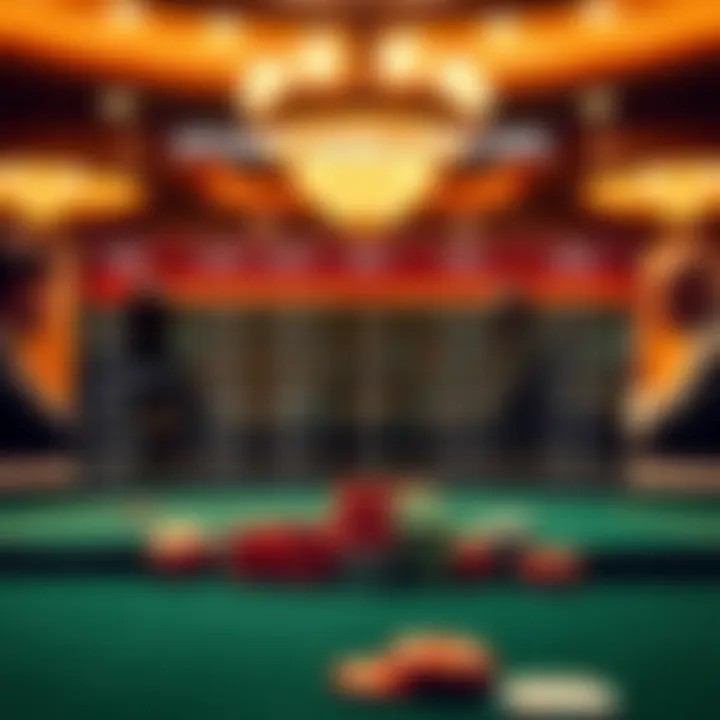 Graphic representation of various payout structures in tournaments