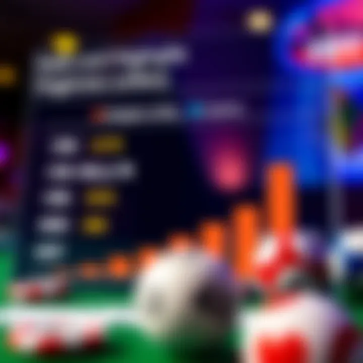 Statistics chart of Virginia Lottery outcomes