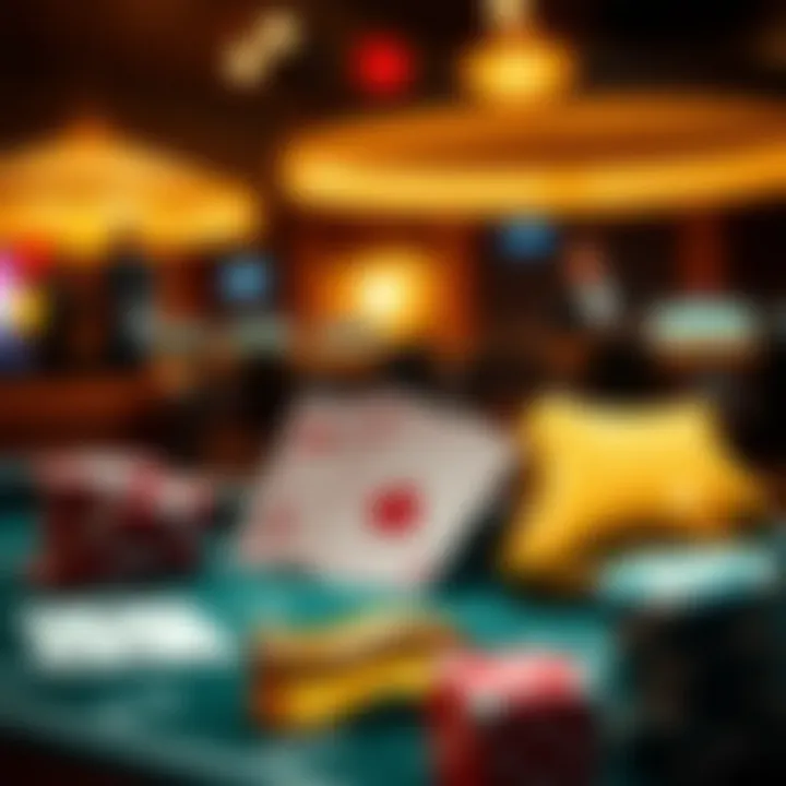 A selection of popular casino game symbols