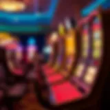 Vibrant display of slot games at Four Winds Casino Online