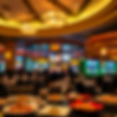 Culinary Delights at Hard Rock Casino Seminole Luxurious dining area with an array of delectable dishes