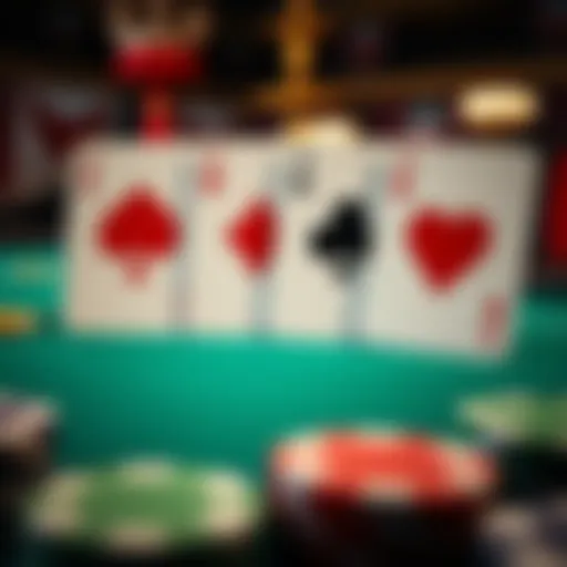 The four poker suits displayed elegantly