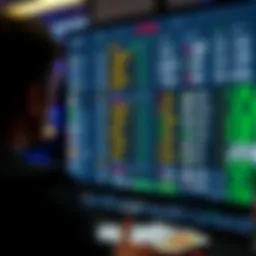 Diverse betting options displayed on a digital platform
