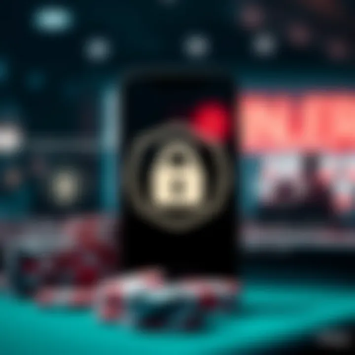 Graphic representation of app security features