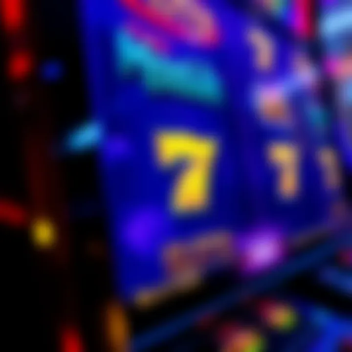 Artistic depiction of the slot machine's design elements