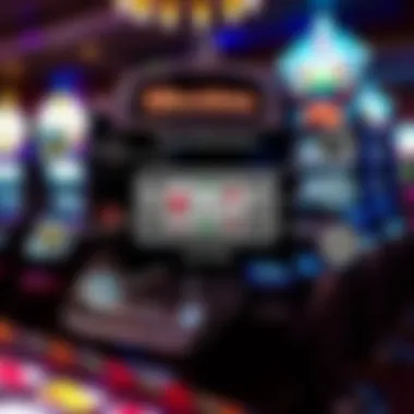 Diagram illustrating payout mechanisms in slot machines