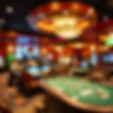 Luxurious Gaming Experience Luxurious gaming area at Mount Airy Casino