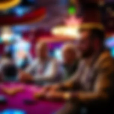 Exclusive Membership Benefits Members enjoying exclusive benefits at the casino