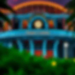 Exterior view of Nassau Casino showcasing its grandeur