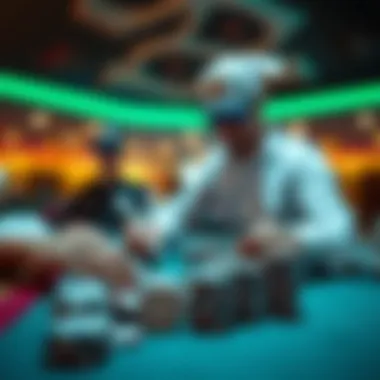 Responsible Gambling Practices Concept illustration of responsible gambling practices