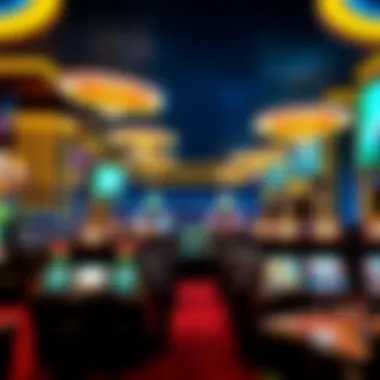 Luxurious view of Ocean Casino Resort's gaming floor