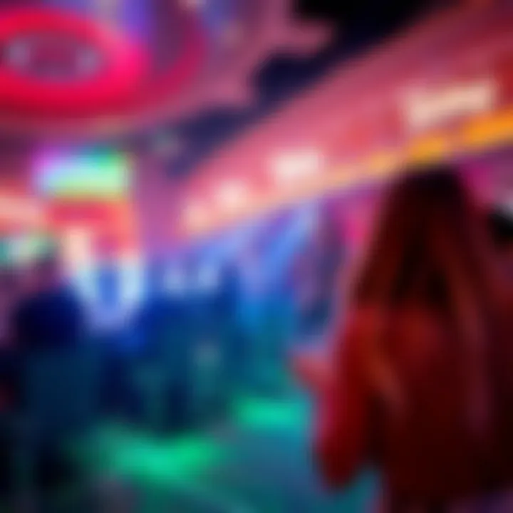 Vibrant nightlife scene at Ocean Casino Resort with live entertainment