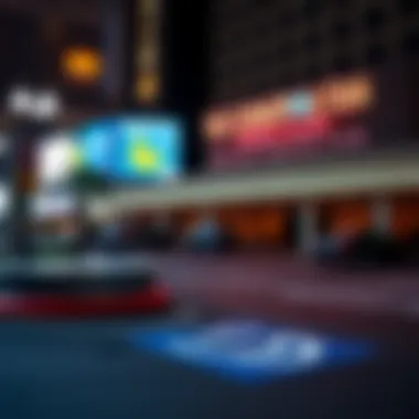 Accessible parking spaces