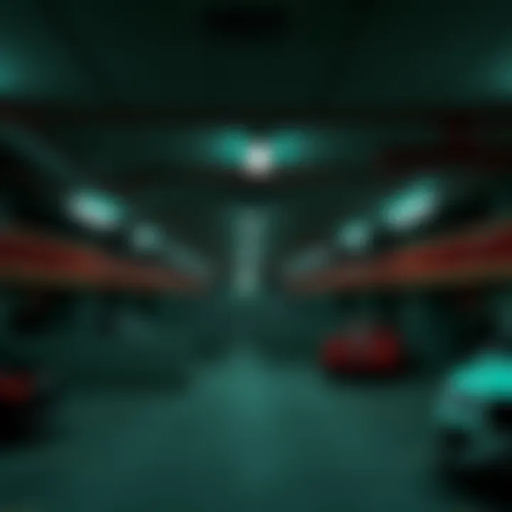 Self-parking garage overview