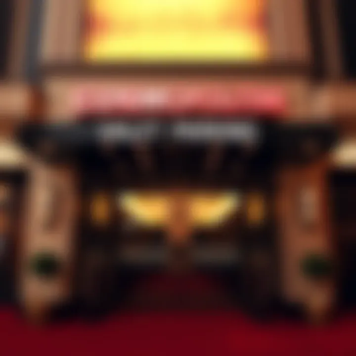 Valet parking entrance at The Cosmopolitan