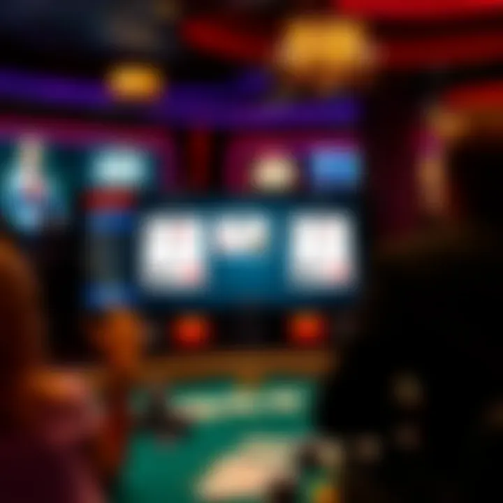 User interface of Party Poker PA application