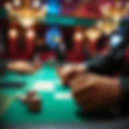 Visual representation of online gambling strategies