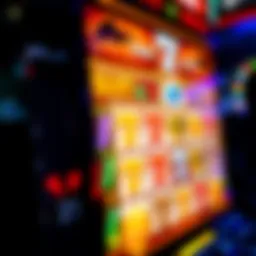 A visually captivating progressive slot machine interface showcasing vibrant graphics and enticing symbols