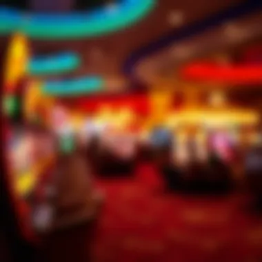 Vibrant casino floor full of excitement