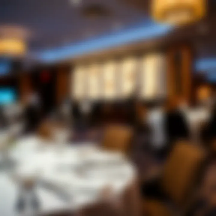 Elegant dining experience at Seneca Niagara