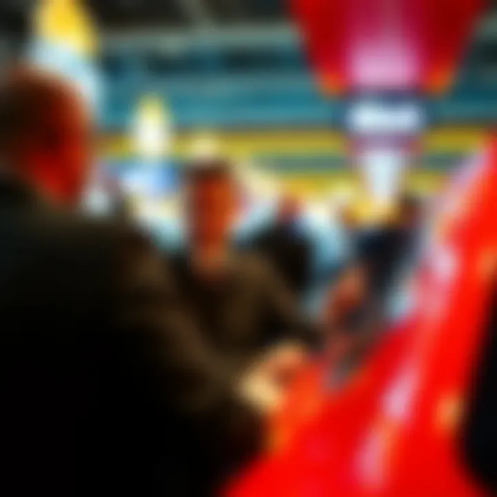 Customer interacting with Sixt rental service representative