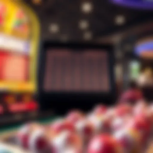 Illustration of Keno game layout