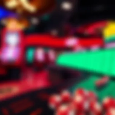 Visualization of winning patterns in Keno