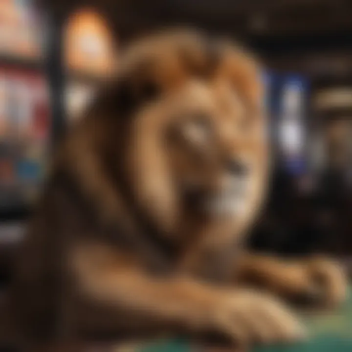 Visual representation of strategies for maximizing wins on the Lion Share slot machine.