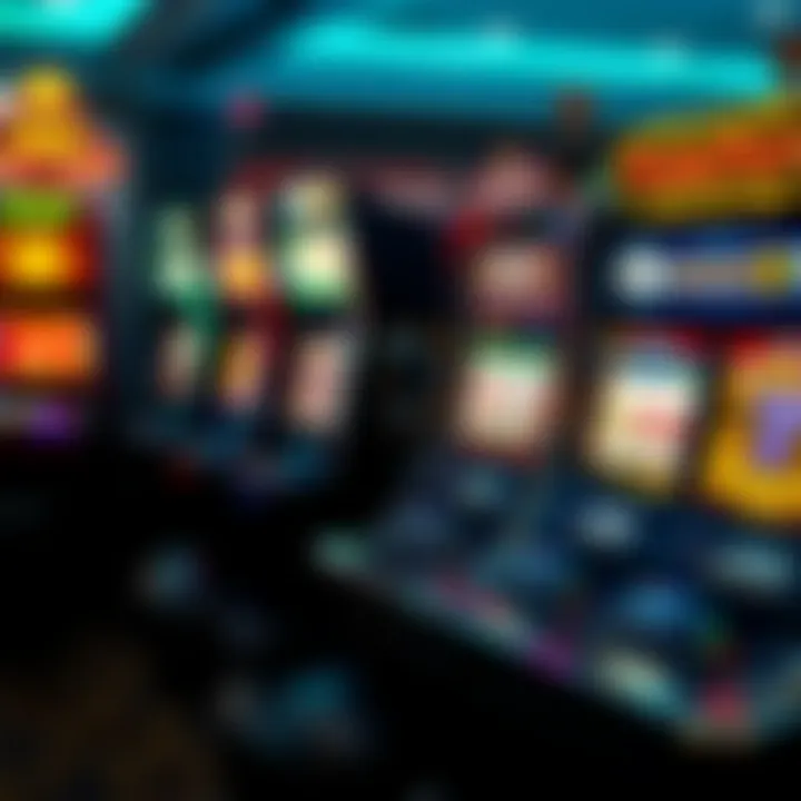 A detailed chart showcasing different slot machine types