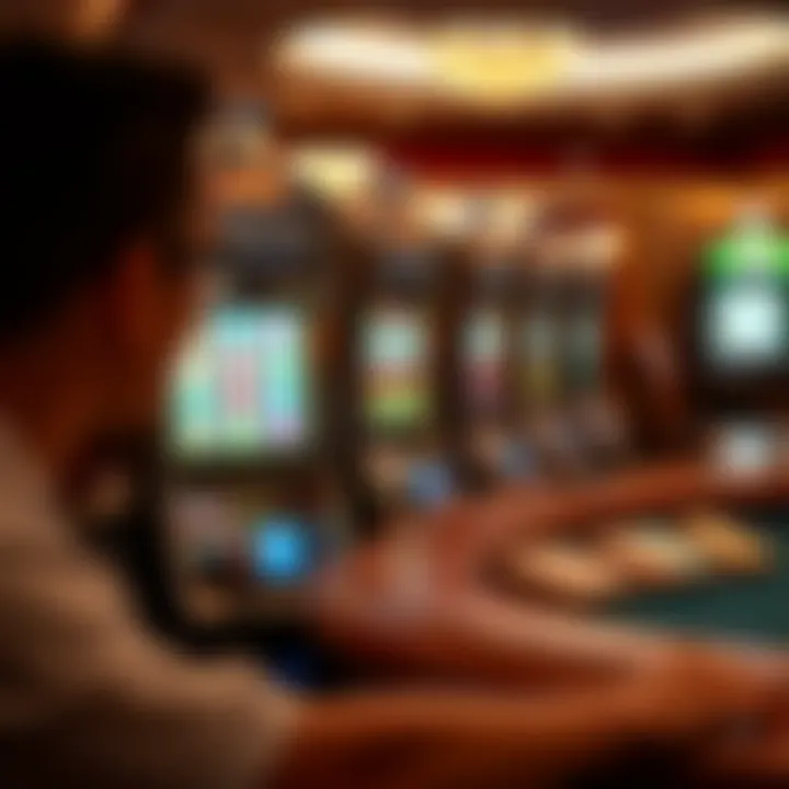 An illustrated guide depicting psychological factors in gambling