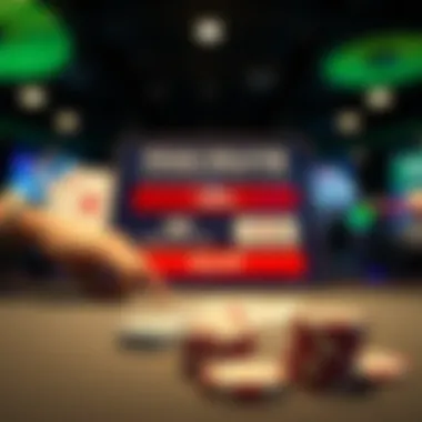 Screenshot of a Texas Hold'em game download interface