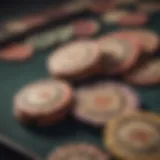 Vintage casino chips showcasing the evolution of gambling