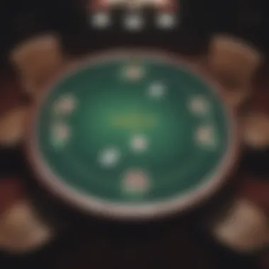 High-quality graphics showcasing a virtual poker table on an iPad