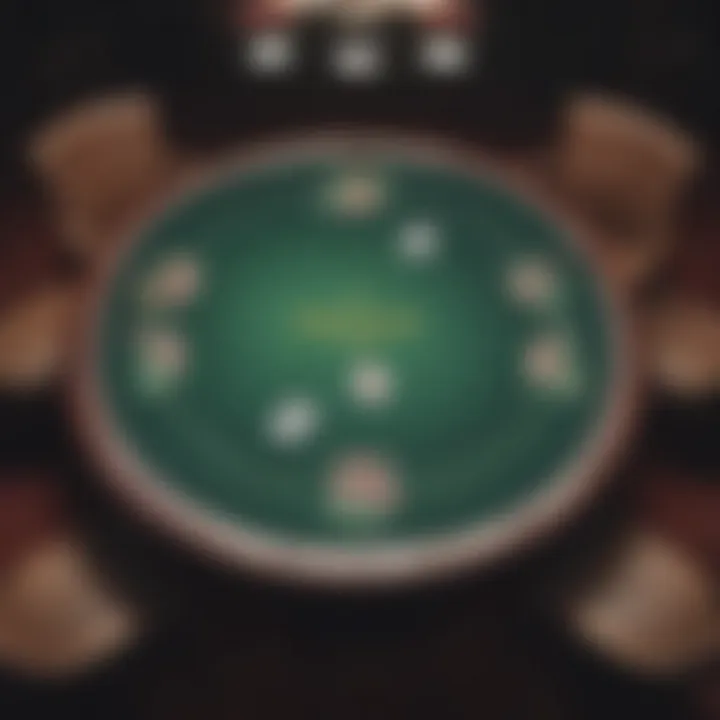 High-quality graphics showcasing a virtual poker table on an iPad