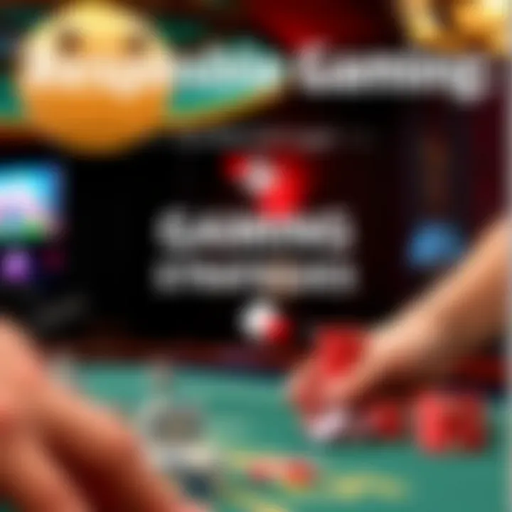 Responsible Gaming Strategies Overview Graphic illustrating responsible gaming strategies