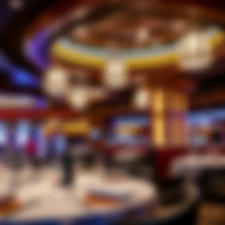 Diverse dining options within The Mirage