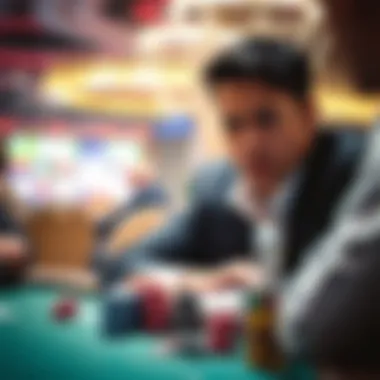 Psychological factors affecting poker players