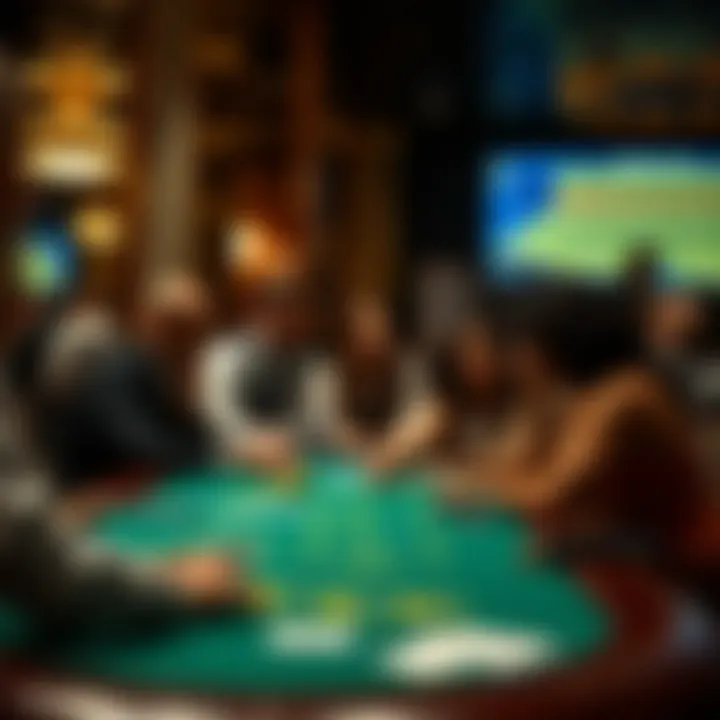 A training session for new blackjack dealers