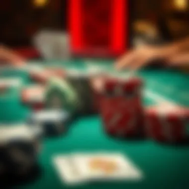 Betting Options in Three Card Poker Chips and betting options in Three Card Poker