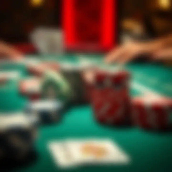 Betting Options in Three Card Poker Chips and betting options in Three Card Poker