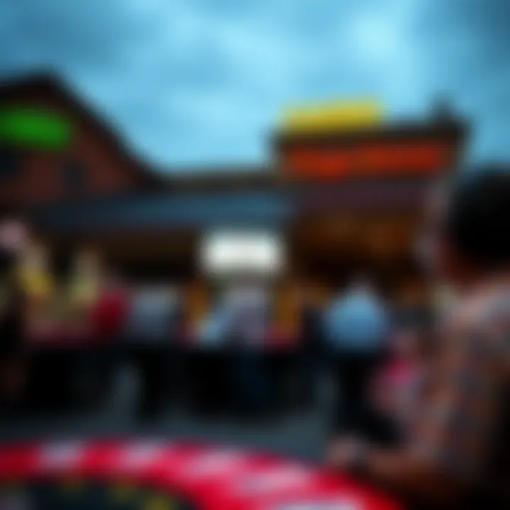 Community Commitment and Responsible Gaming Community engagement event outside Tioga Downs promoting responsible gaming