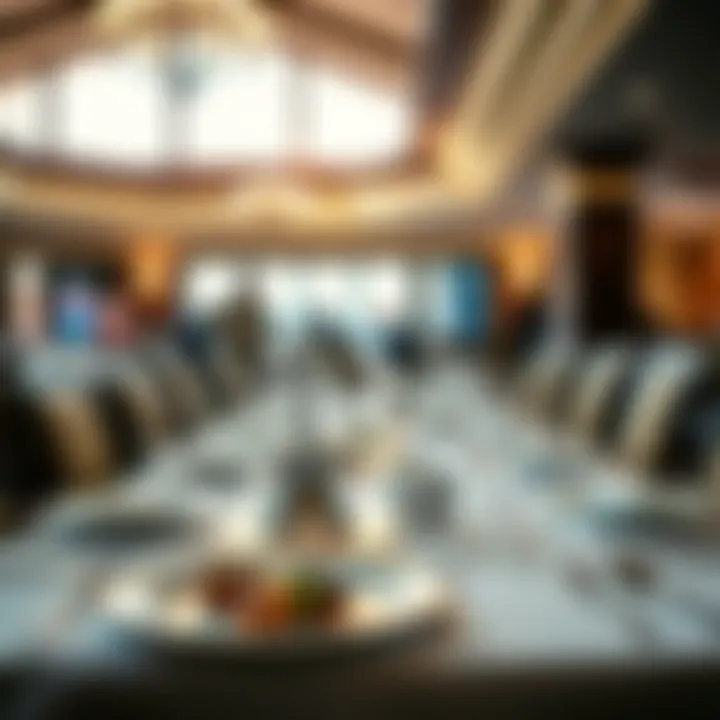 Gastronomic Delights at Tioga Downs Elegant dining setup within the resort highlighting diverse culinary offerings