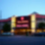 Architectural Marvel of Tioga Downs Casino Exterior view of Tioga Downs Casino and Resort showcasing its modern architecture