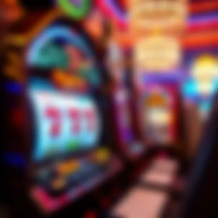 A captivating view of a Triple 7s Slot machine in action